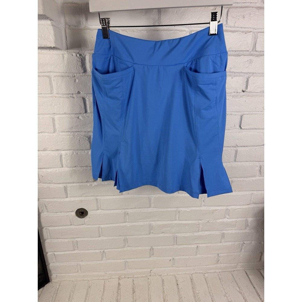 TAIL Womens XS Blue Golf Skort Tennis Performance Pockets Side Slit Activewear